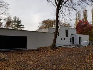 Transformation d’une habitation avec toiture a versants en toit plat – Tournai