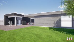 Rénovation energétique piscine de Kain